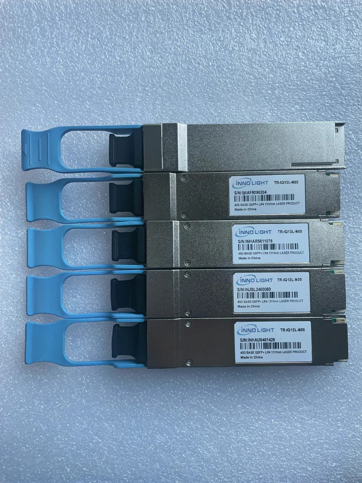 4 Stück InnoLite TR-IQ13L-N00 40G LR4 40Gb QSFP+ 10KM 1310nm Transceiver Modul
