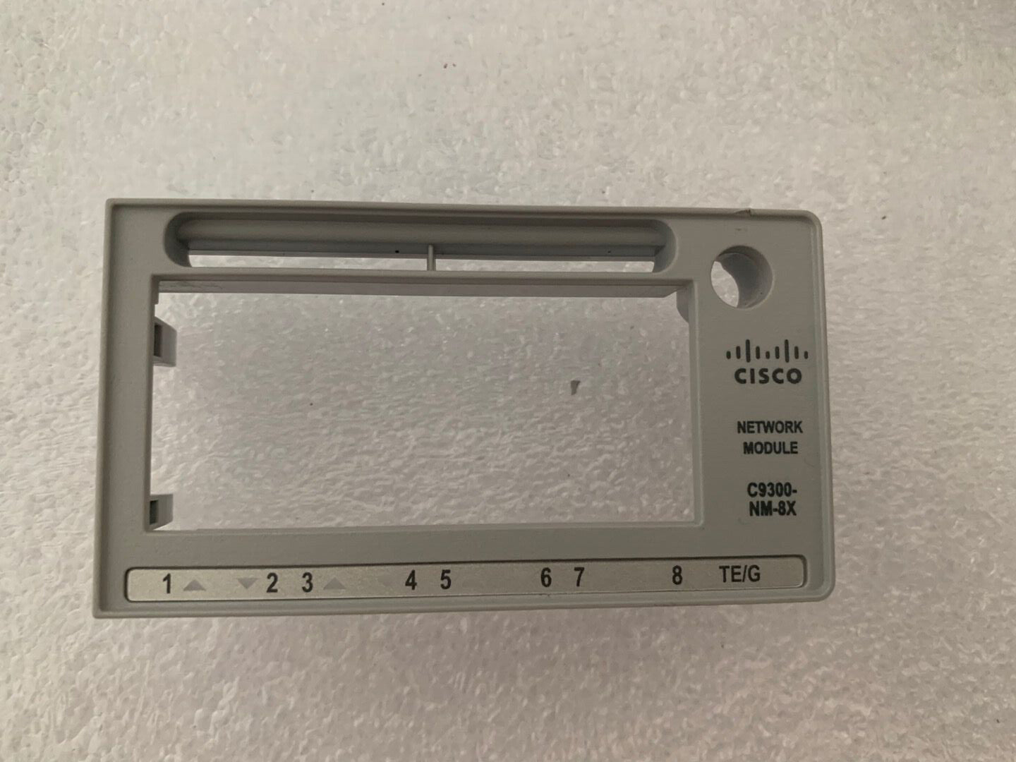 Cisco C9300-NM-8X faceplate for replacement Good looking