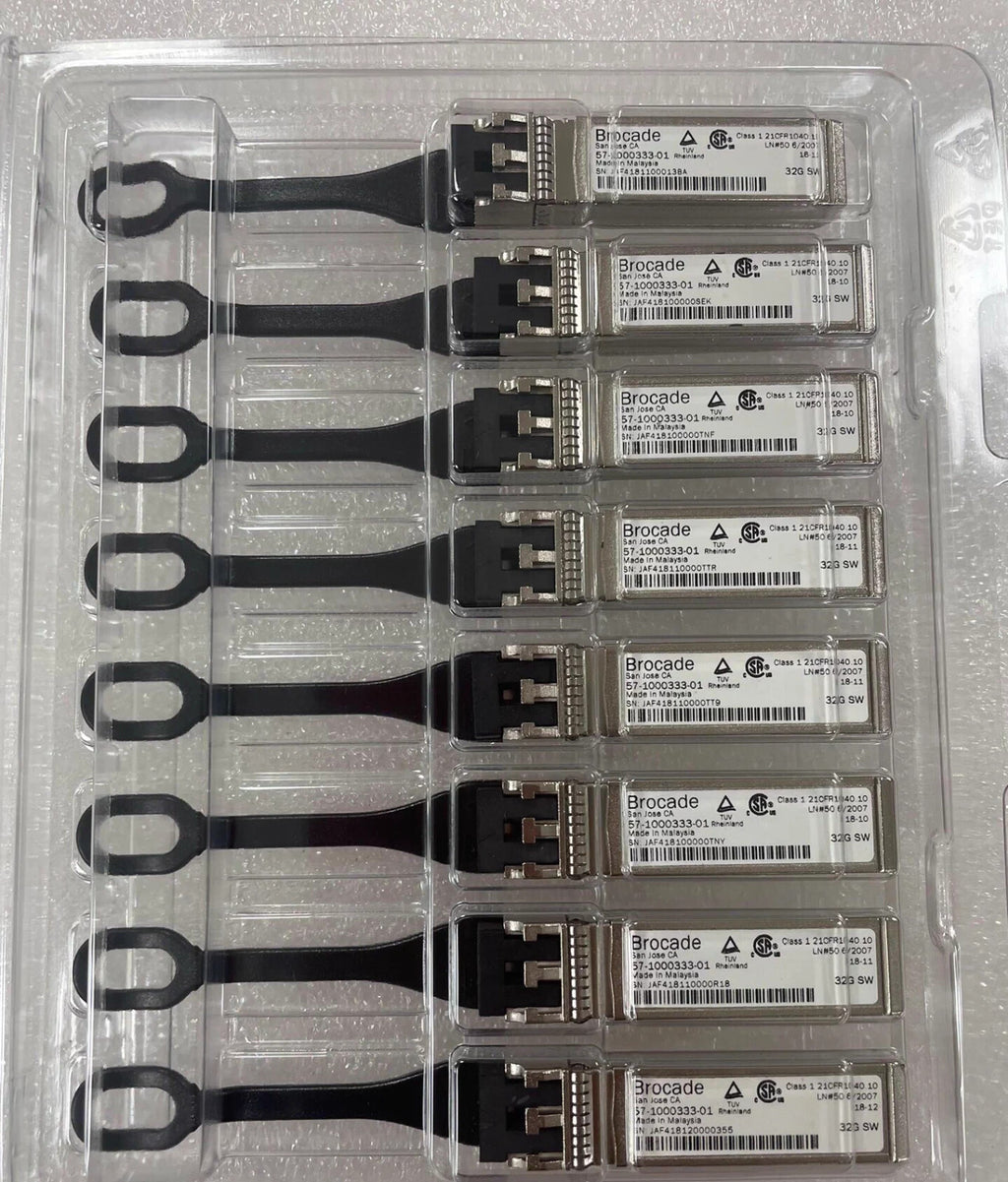 1pcs Brocade 57-1000333-01 XBR-000212 32Gb FC SFP SW MMF Transceiver Module