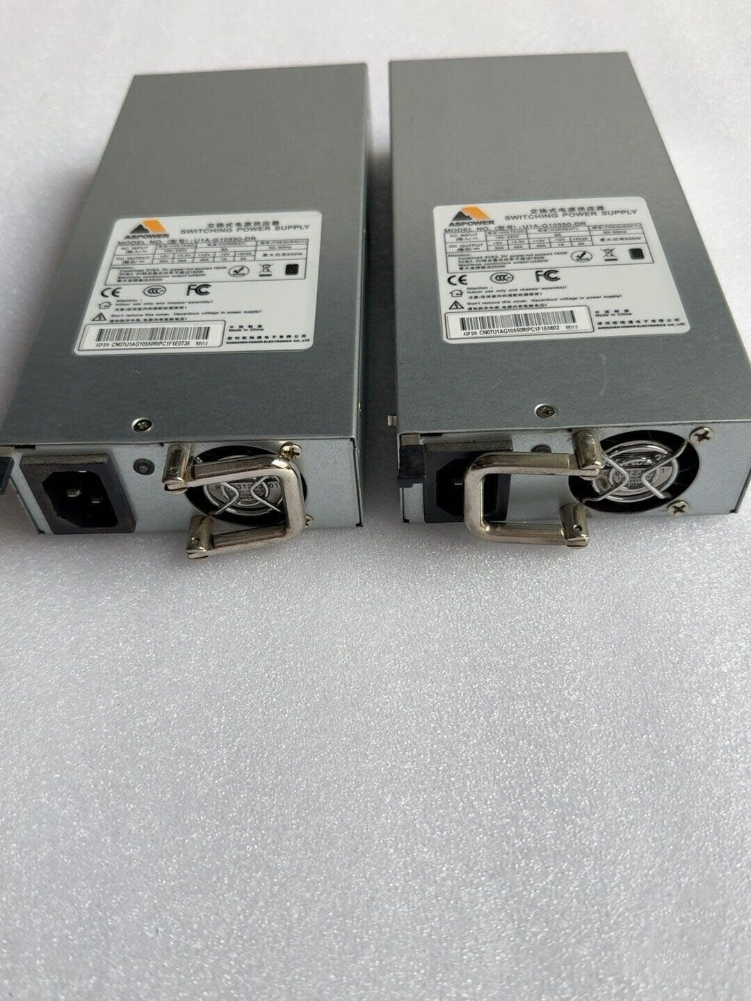 Cant. 1 Fuente de alimentación ASPOWER U1A-G10550-DR de 550W original probada