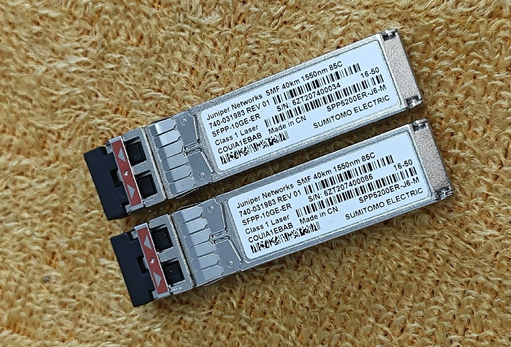 1pcs Juniper  EX-SFP-10GE-ER 1550nm 10Base-ER SFP+ 740-031983 Transceive