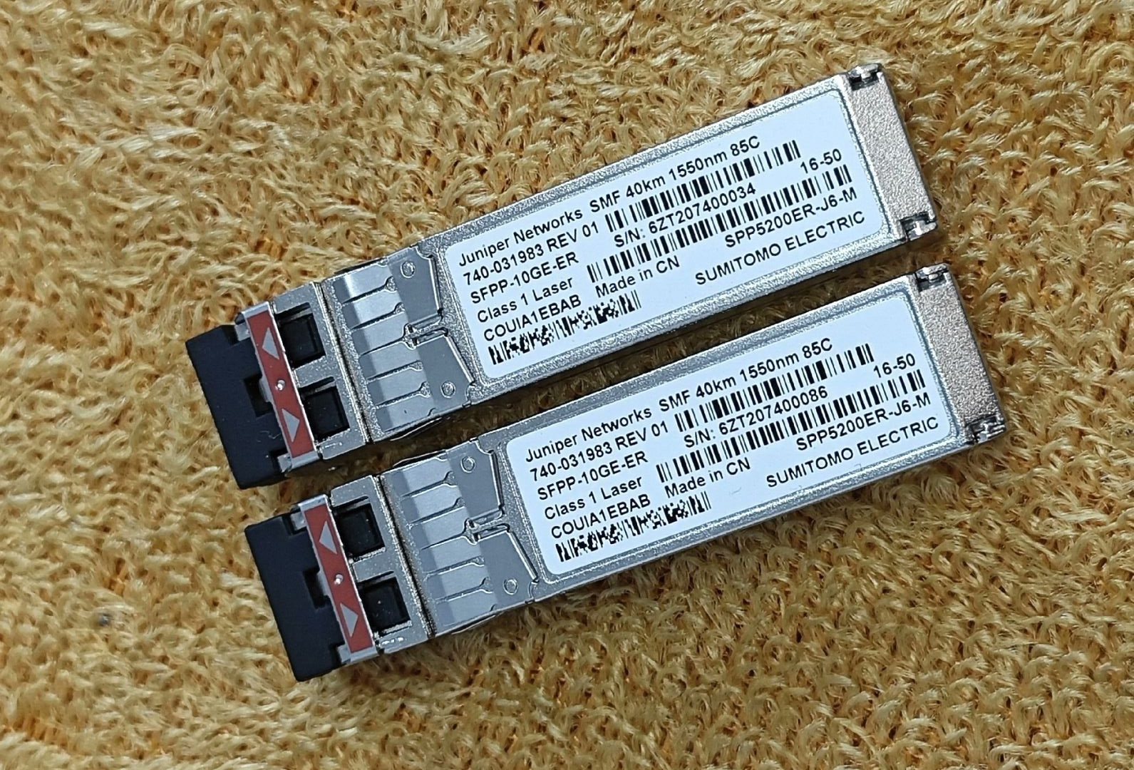 1pcs Juniper  EX-SFP-10GE-ER 1550nm 10Base-ER SFP+ 740-031983 Transceive