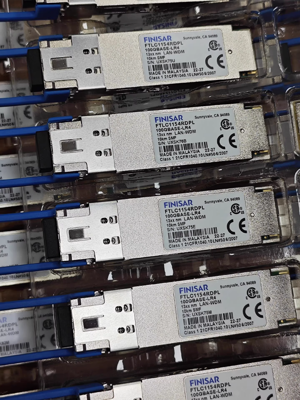 1PCS Finisar 100GBASE-LR4 Gen2 FTLC1154RDPL 10km QSFP28 Optical Transceiver