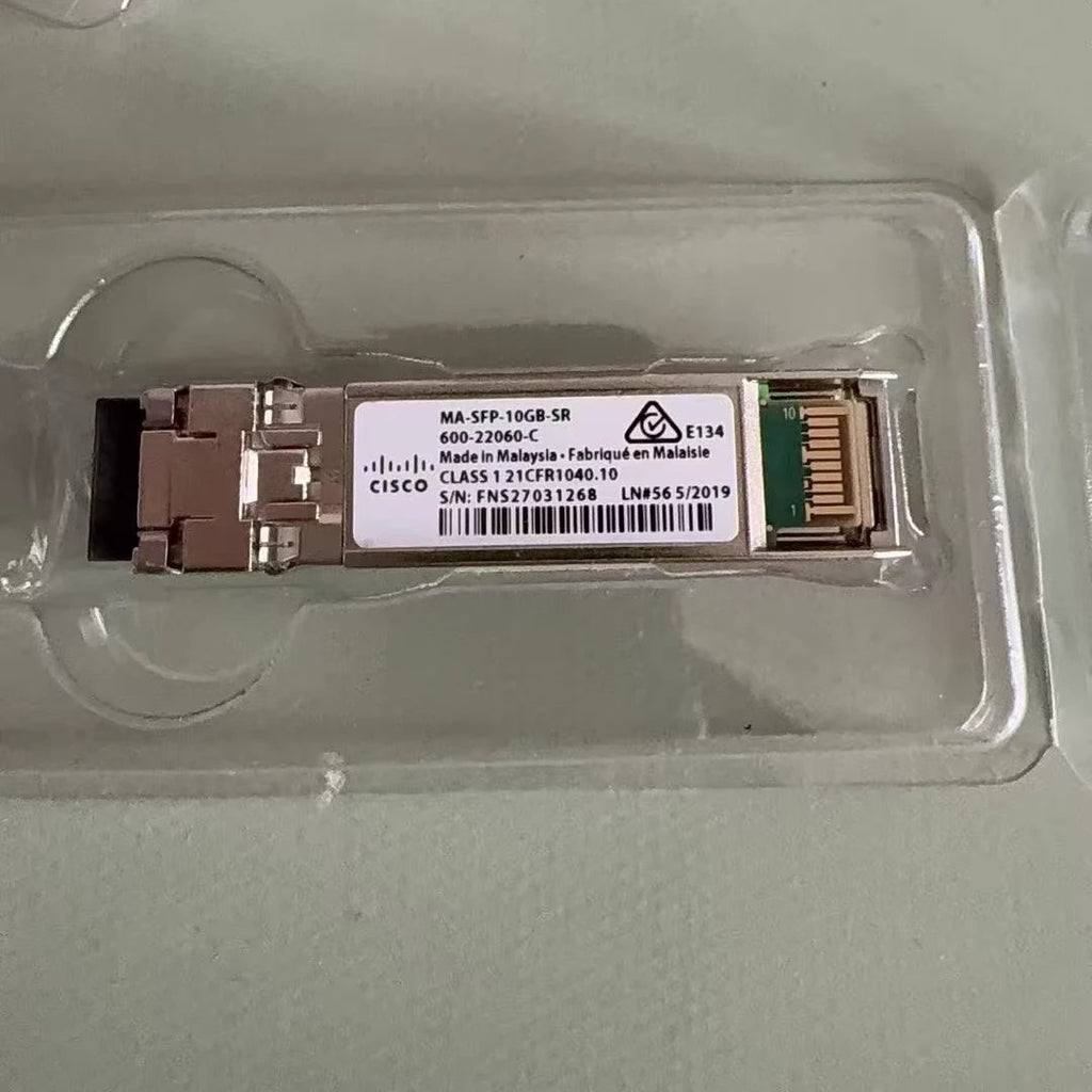 2PCS Original Cisco Meraki MA-SFP-10GB-SR 600-22060-C 10GBASE-SR SFP+SR 850nm LC