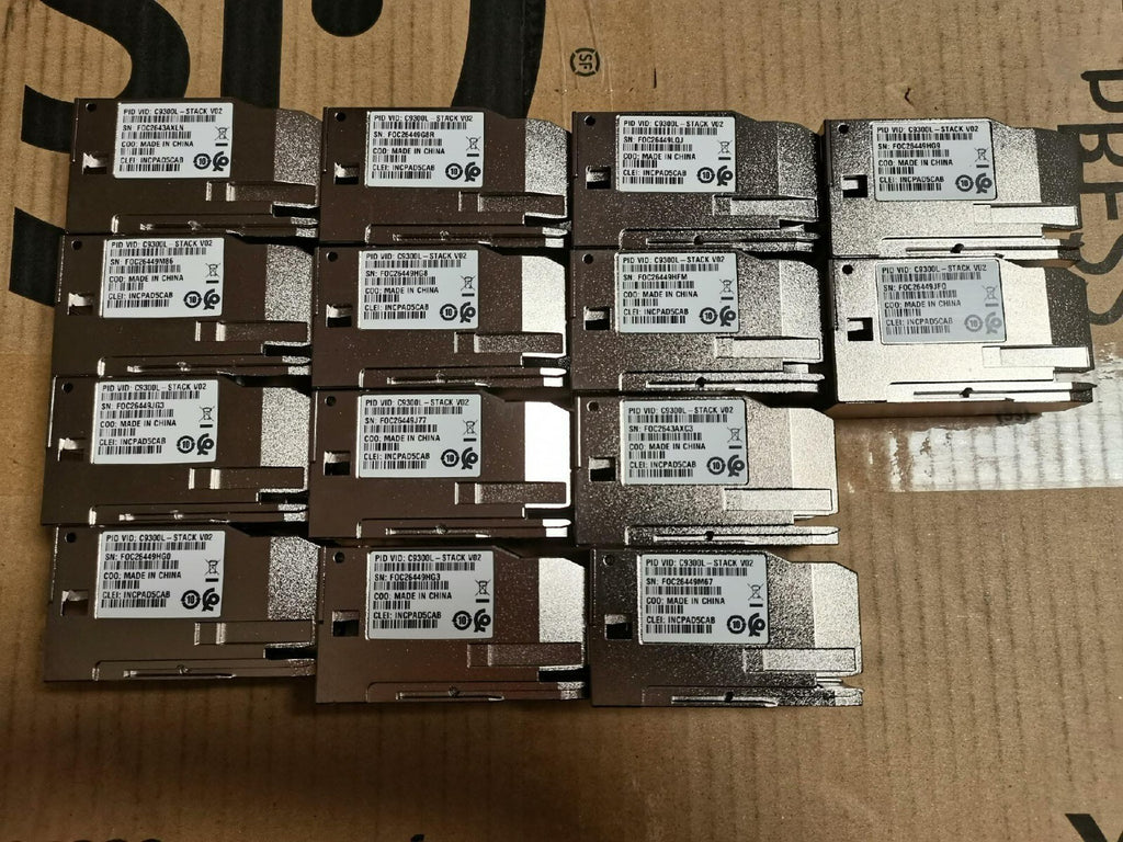1pair Genuine Cisco C9300L-STACK Catalyst 9300L Series Stacking Module