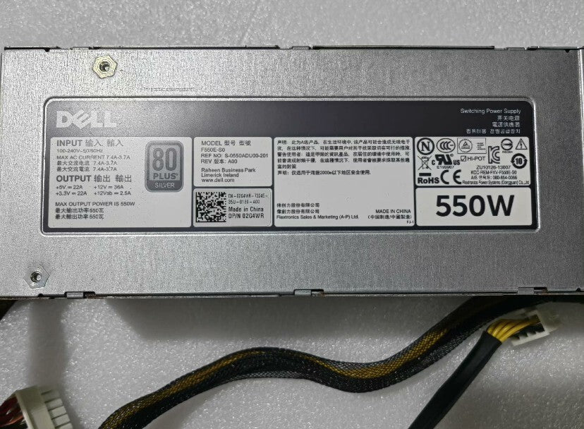 Fuente de alimentación para servidor Dell T420 550W F550E-S0 DH550E-S1 DPS-550PB A 96R8Y 2G4WR