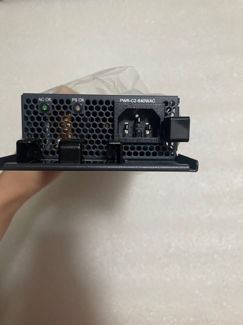 Cisco PWR-C2-640WAC 640W Fuente de alimentación DPS-640BB para 2960-XR Nueva sin caja