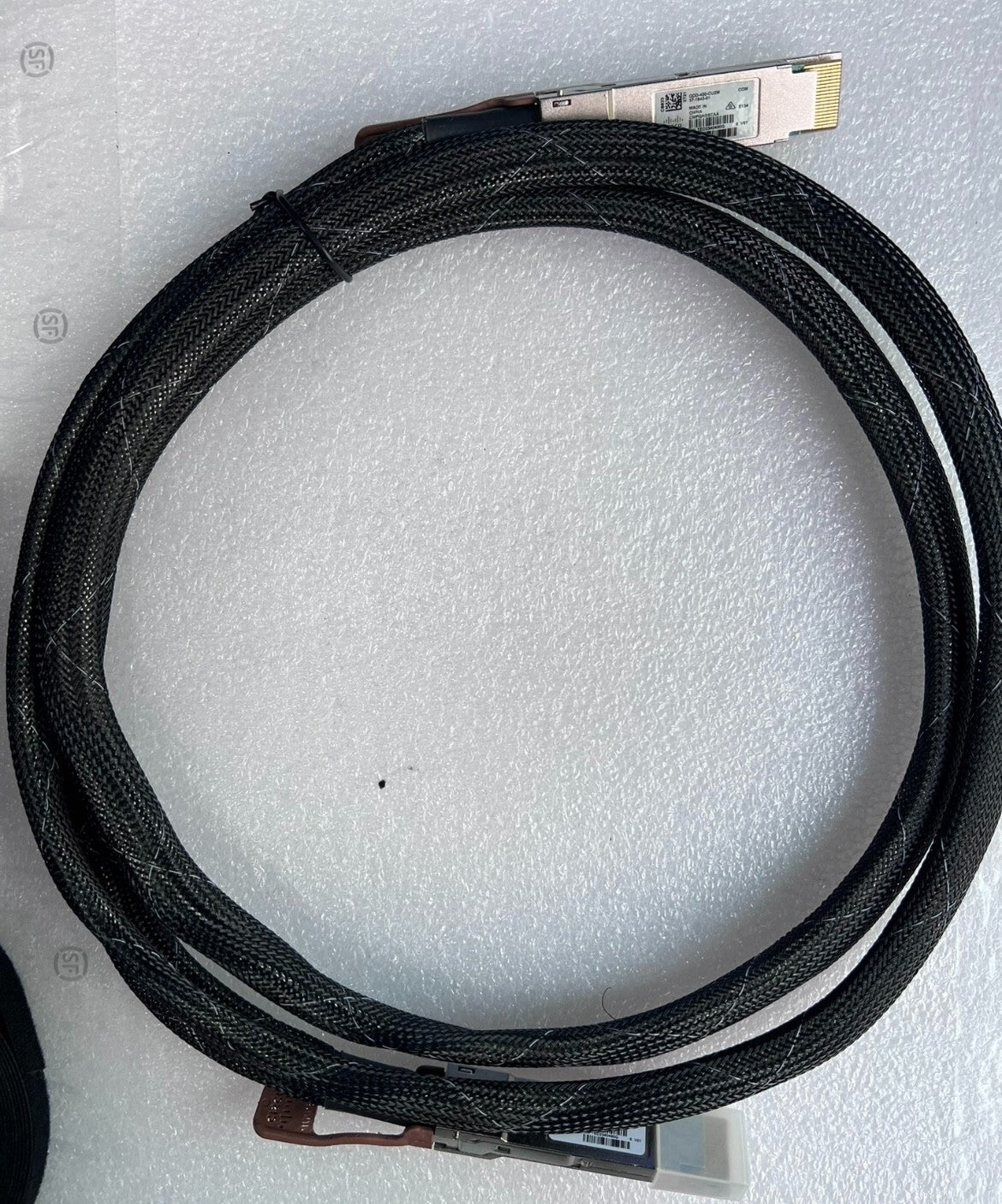 1x New Cisco QDD-400-CU2M Stacking Cable 2m 400G QSFP-DD VIA Fedex P1