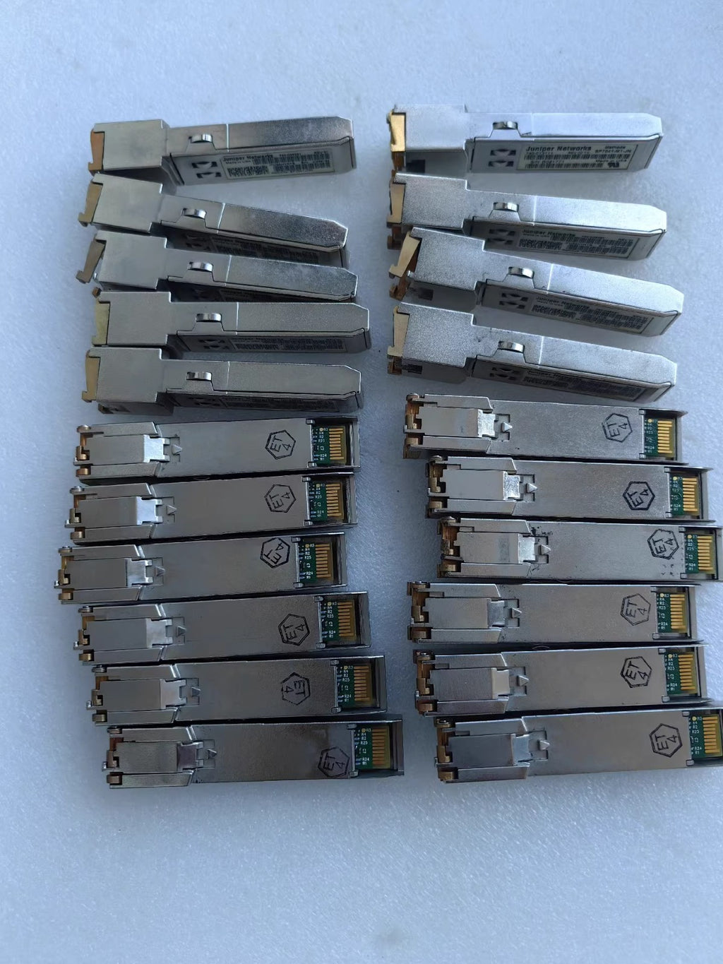2PCS Juniper 740-038291 EX-SFP-1GE-T TX 10/100/1000 Transceiver IPU2AHYRTB