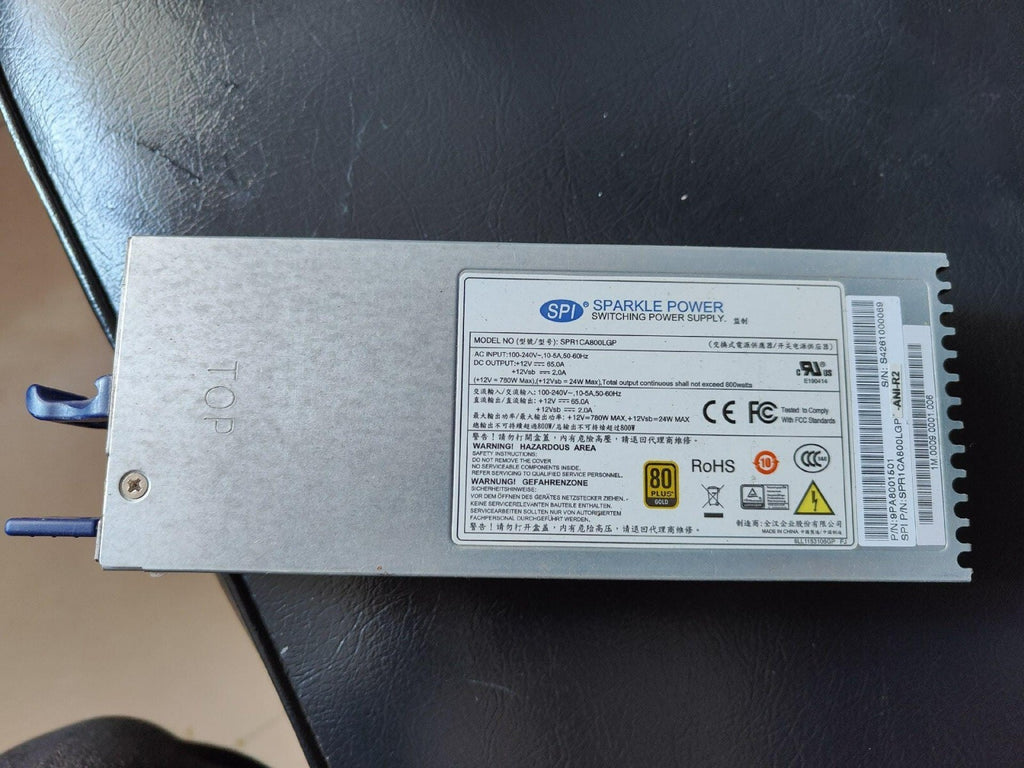 SPI, fuente de alimentación conmutada Sparkle Power, SPR1CA800LGP, 800 W, 9PA8001501