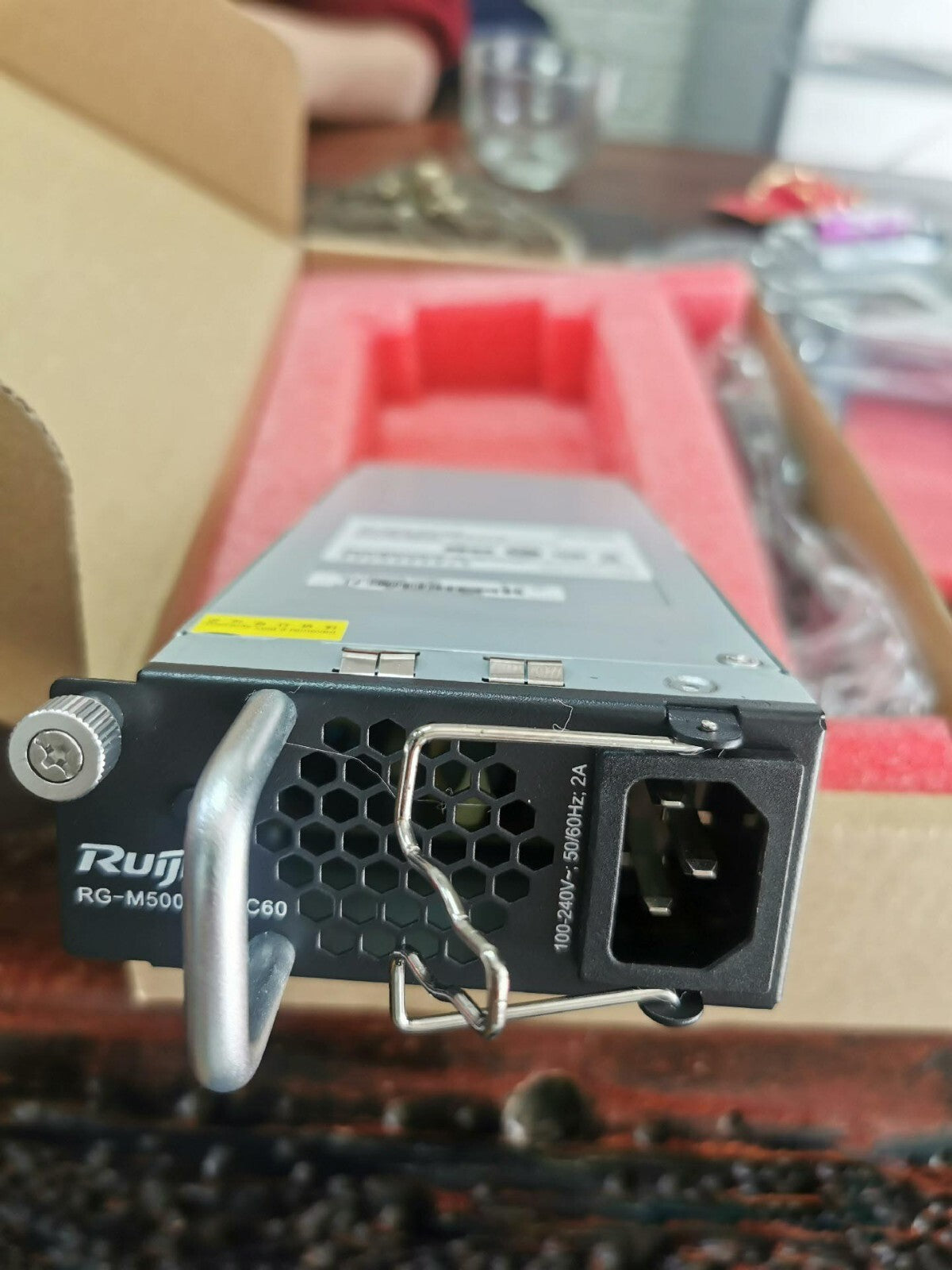 RG-M5000E-AC60 para módulo de fuente de alimentación de switch Ruijie M5000E-AC60