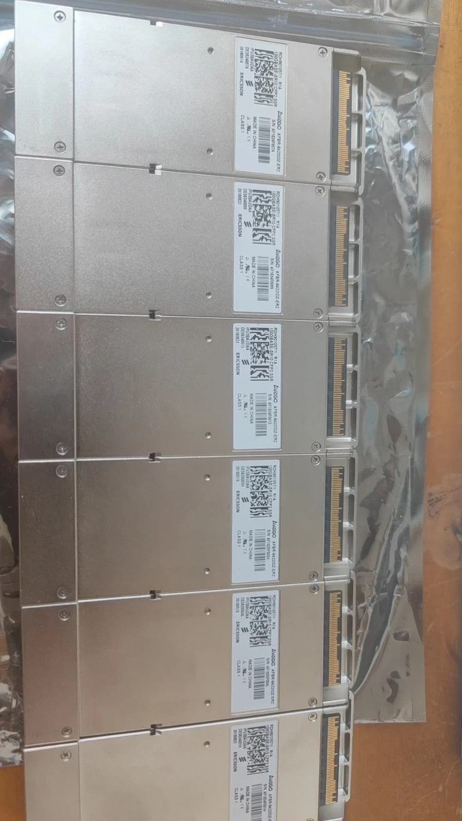 Ericsson RDH901057/1 Avago AFBR-8422IDZ-ER2 100GBASE-SR10 CFP2 100G Transceiver