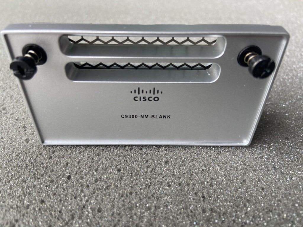 CISCO C9300-NM-BLANK=NM-BLANK-T1 Tapa de ranura de módulo para la serie 9300