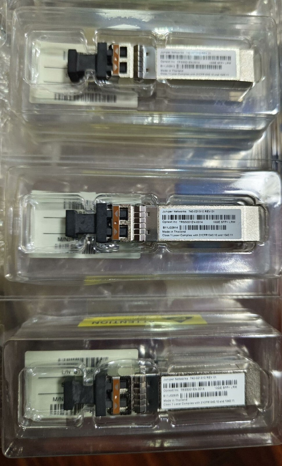 1pcs Juniper 10GB EX-SFP-10GE-LRM 740-021310 SFP+ 1310nm 2km Transceiver