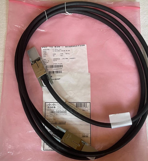 1 pc New Cisco STACK-T4-3M Stacking Cable for catalyst 9200L | Fedex P1