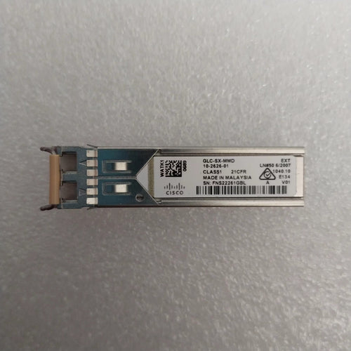 10 unidades Transceptor 1000BASE SFP MMF 850nm Cisco original 10-2626-01 GLC-SX-MMD
