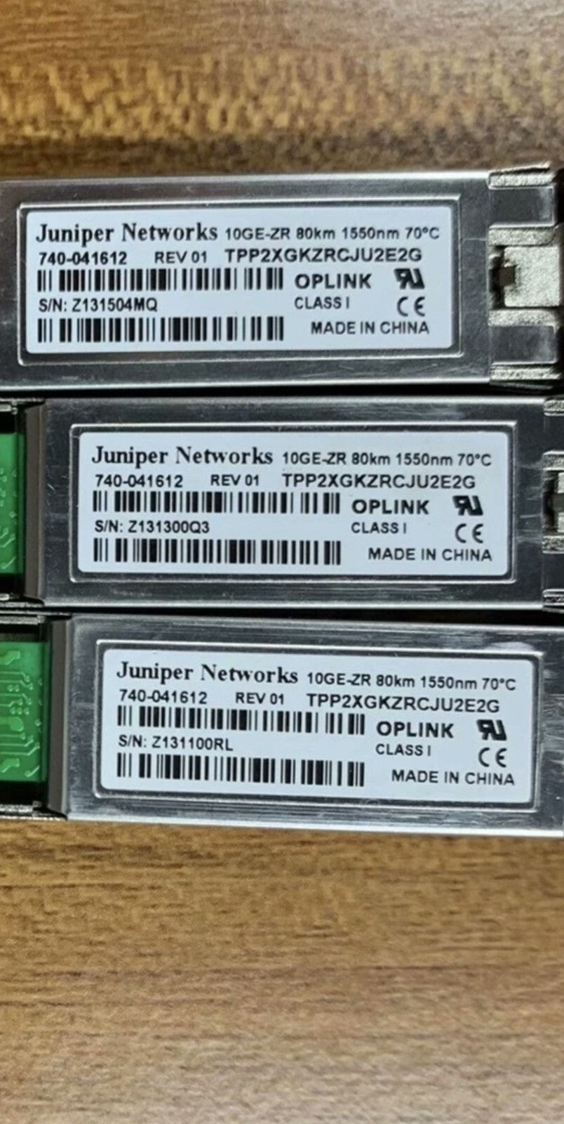 1pcs Juniper Networks SFPP-10GE-ZR 10GE-ZR 80KM 740-041612 1550nm 10Base-ZR SFP