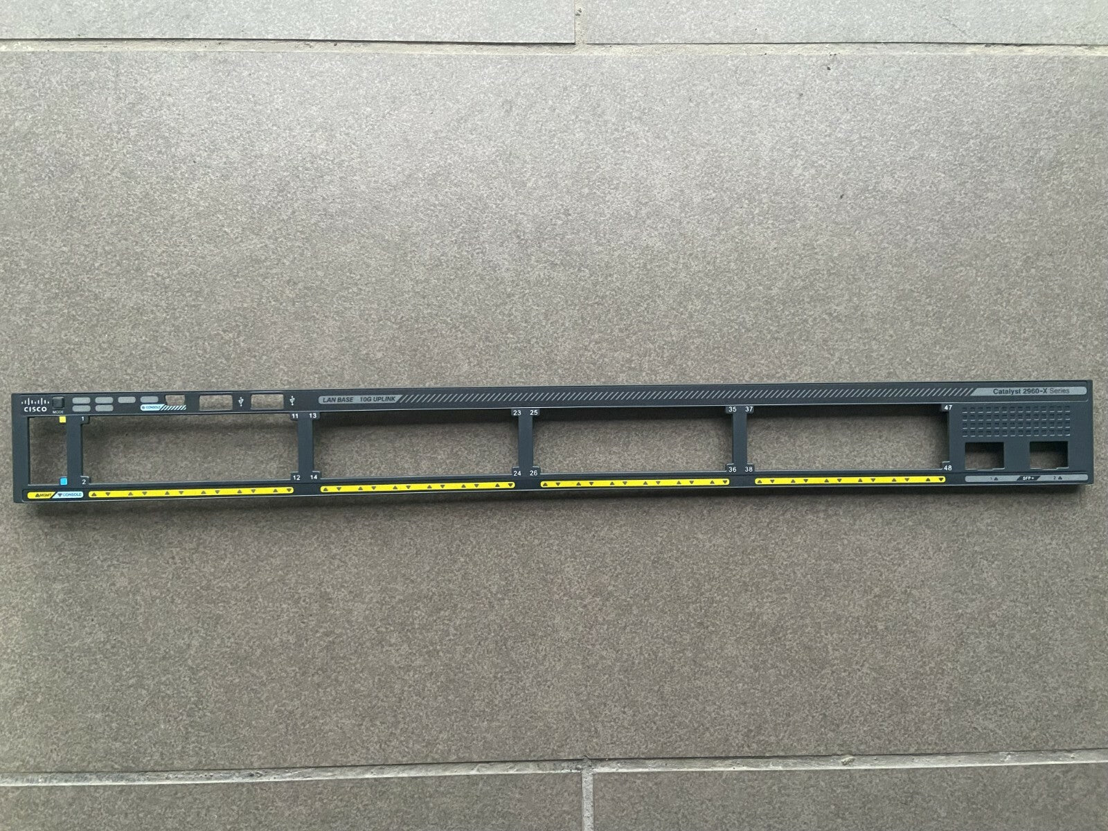 Cisco Catalyst WS-C2960X-48TD-L Faceplate for Replacement