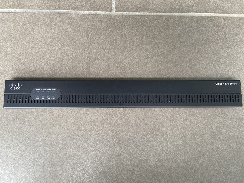 Nuevo bisel Cisco ACS-4320-BEZEL = Placa frontal ISR4321/K9 para reemplazo