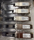 Lot of 5 Finisar FTL410QE2C-E5 019-078-046 40GBASE-SR4 QSFP Transceiver For EMC
