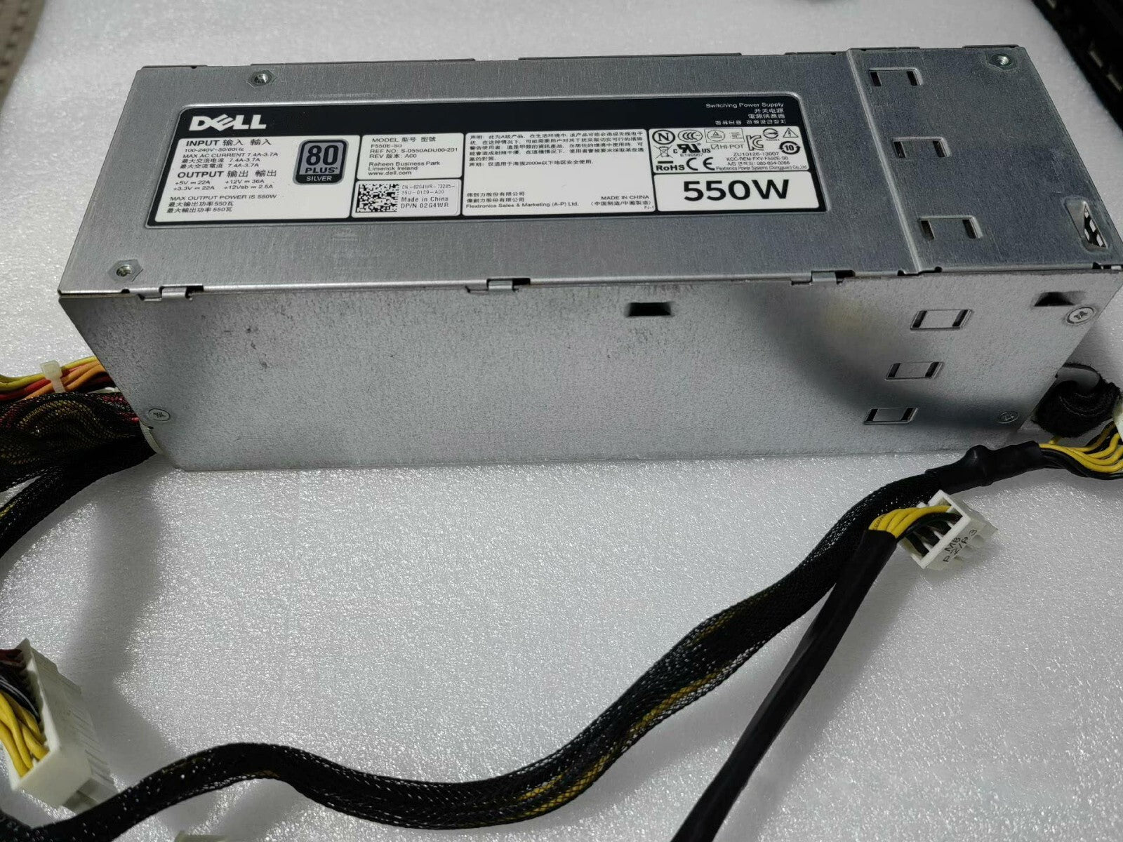Fuente de alimentación para servidor Dell T420 550W F550E-S0 DH550E-S1 DPS-550PB A 96R8Y 2G4WR