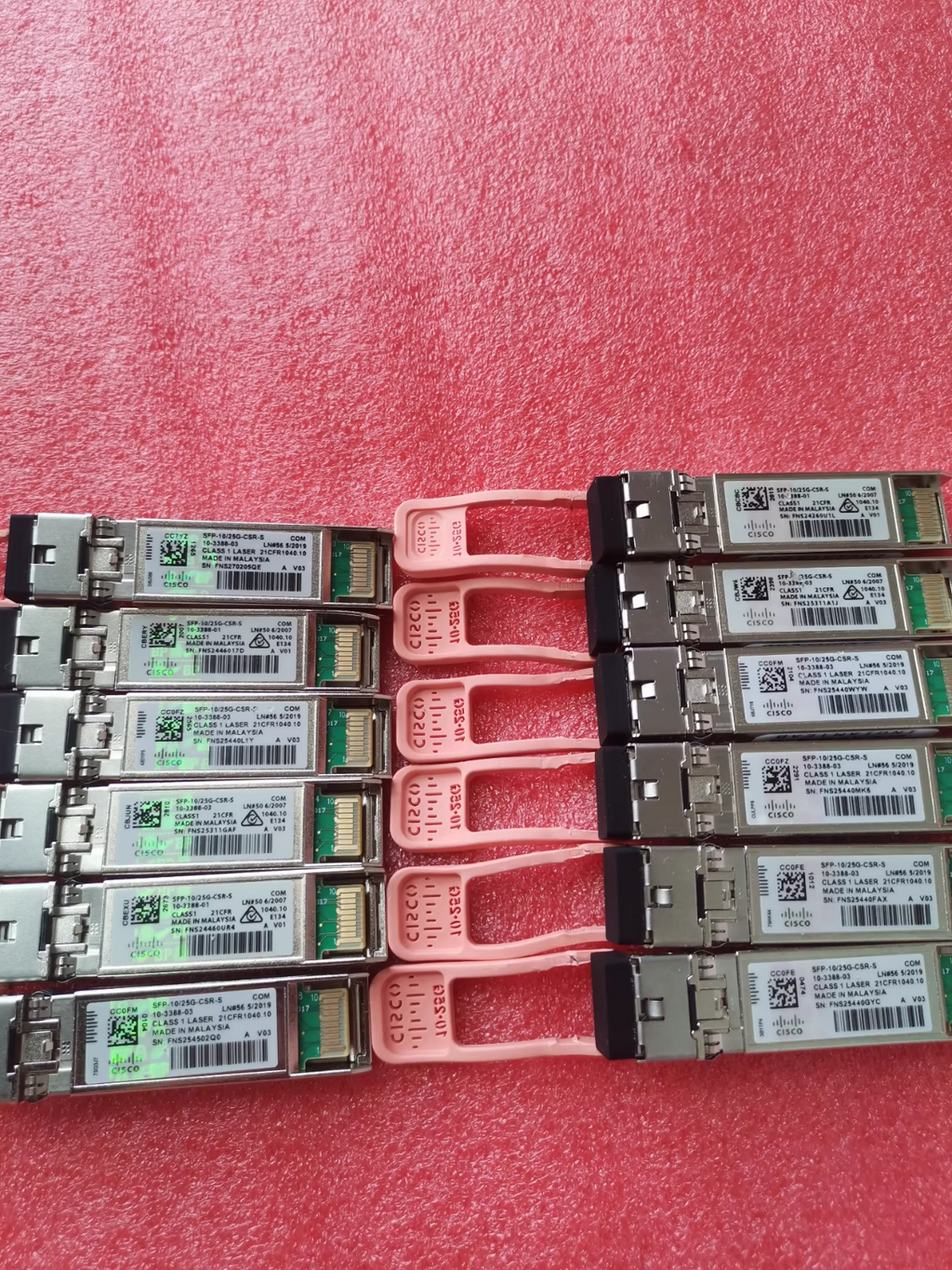 Genuine CISCO SFP-10/25G-CSR-S 25Gbps LC Multi-mode SFP28 10-3388-01 w/hologram
