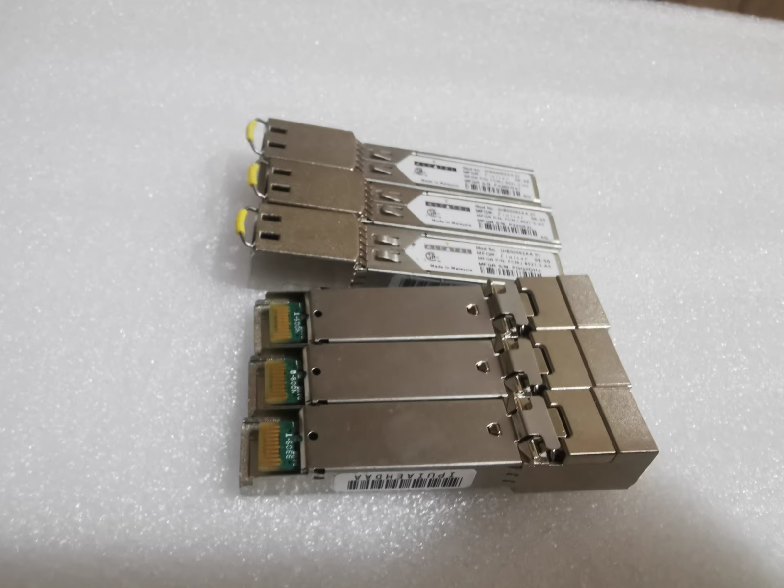 10pcs Alcatel-Lucent 3HE00062AA SFP-1G-T 1000BASE-T Copper RJ45 FCMJ-8521-3-A5