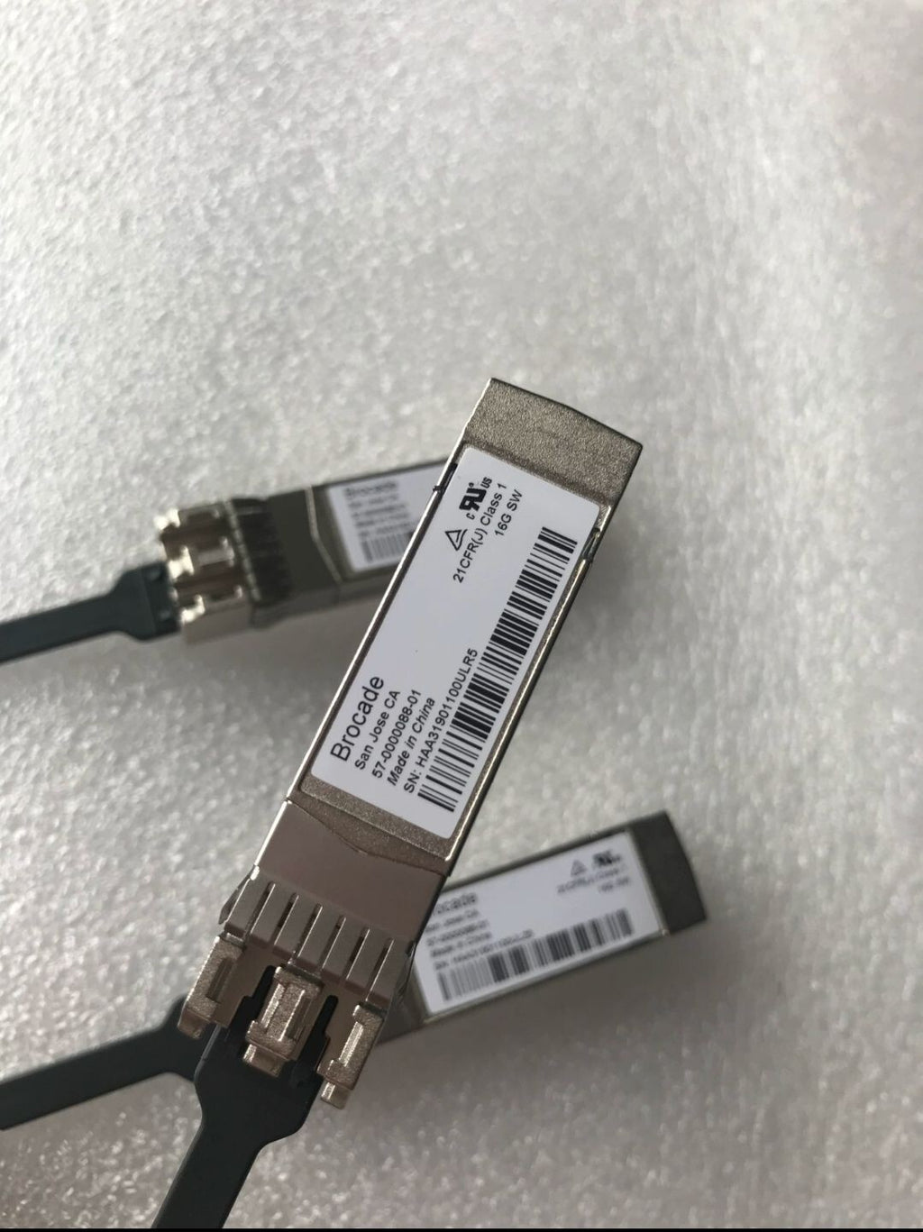 Lot of 8 Brocade 16G SFP+ 57-0000088-01 XBR-000192 850NM Optical Transceiver