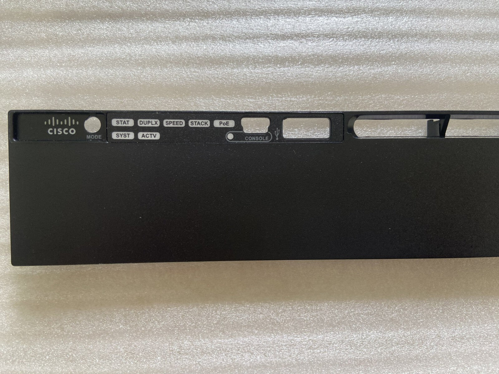 New style Cisco WS-C3650-24PS-E /S/L Faceplate for replacement