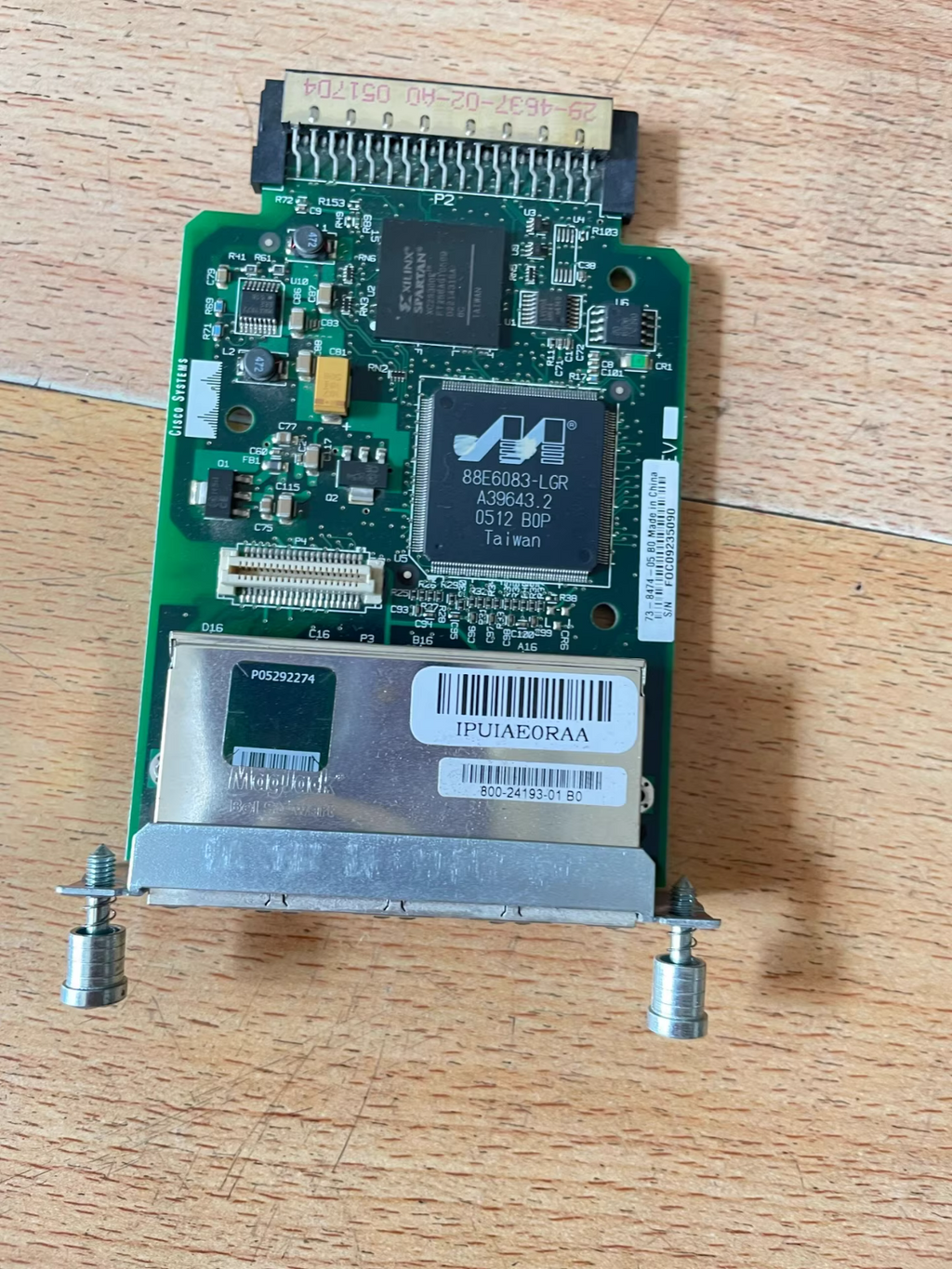 1PC OEM Cisco HWIC-4ESW 4 Port Interface Card