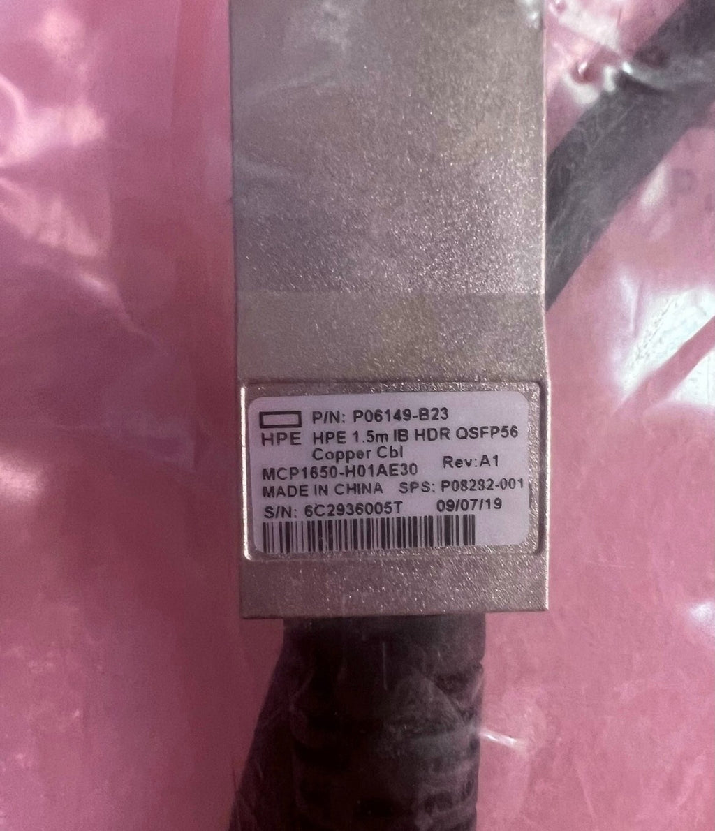1 pc New MCP1650-H01AE30 Stacking Cable 1.5M IB HDR QSFP56 VIA Fedex P1