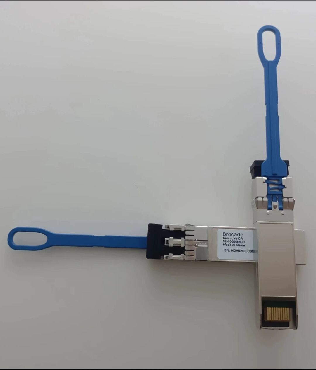 1 unidad Brocade 57-1000488-01 XBR-000498 16GBASE-LWL 16Gbps Seguro 10km 1310nm SMF