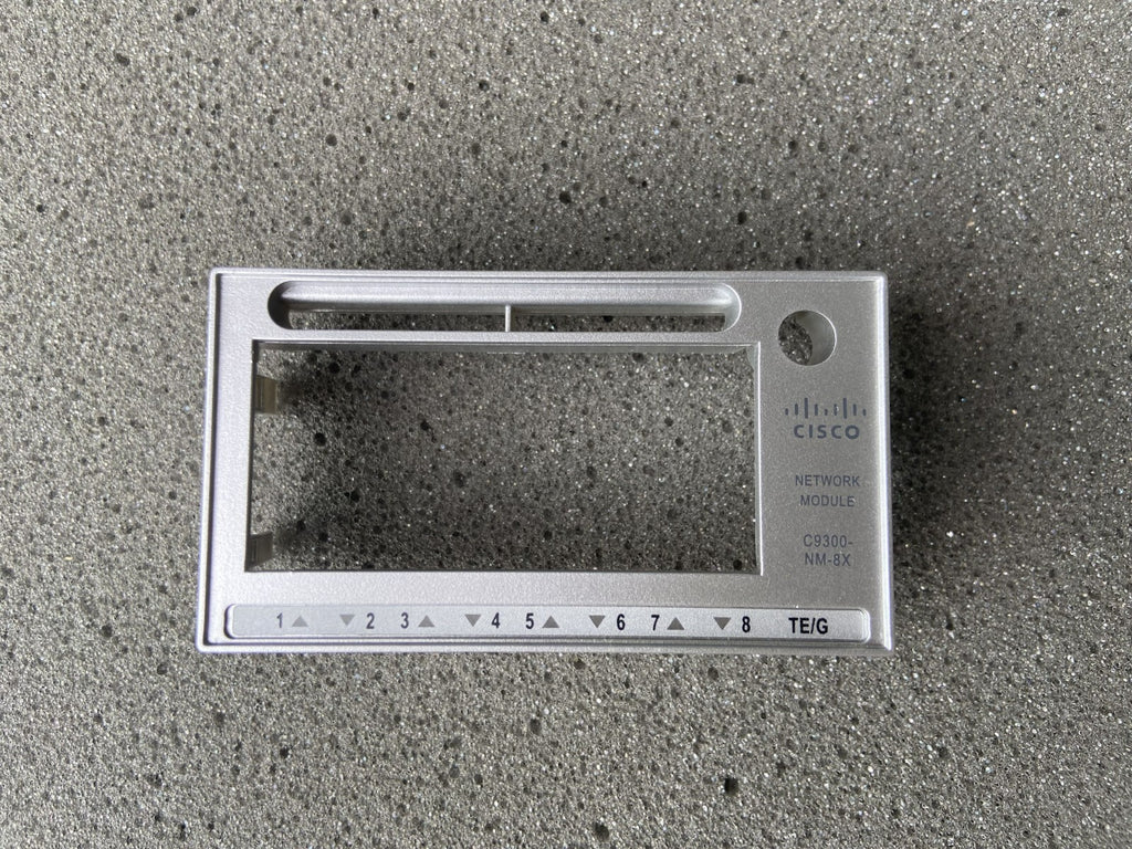 Old style Cisco C9300-NM-8X faceplate for replacement