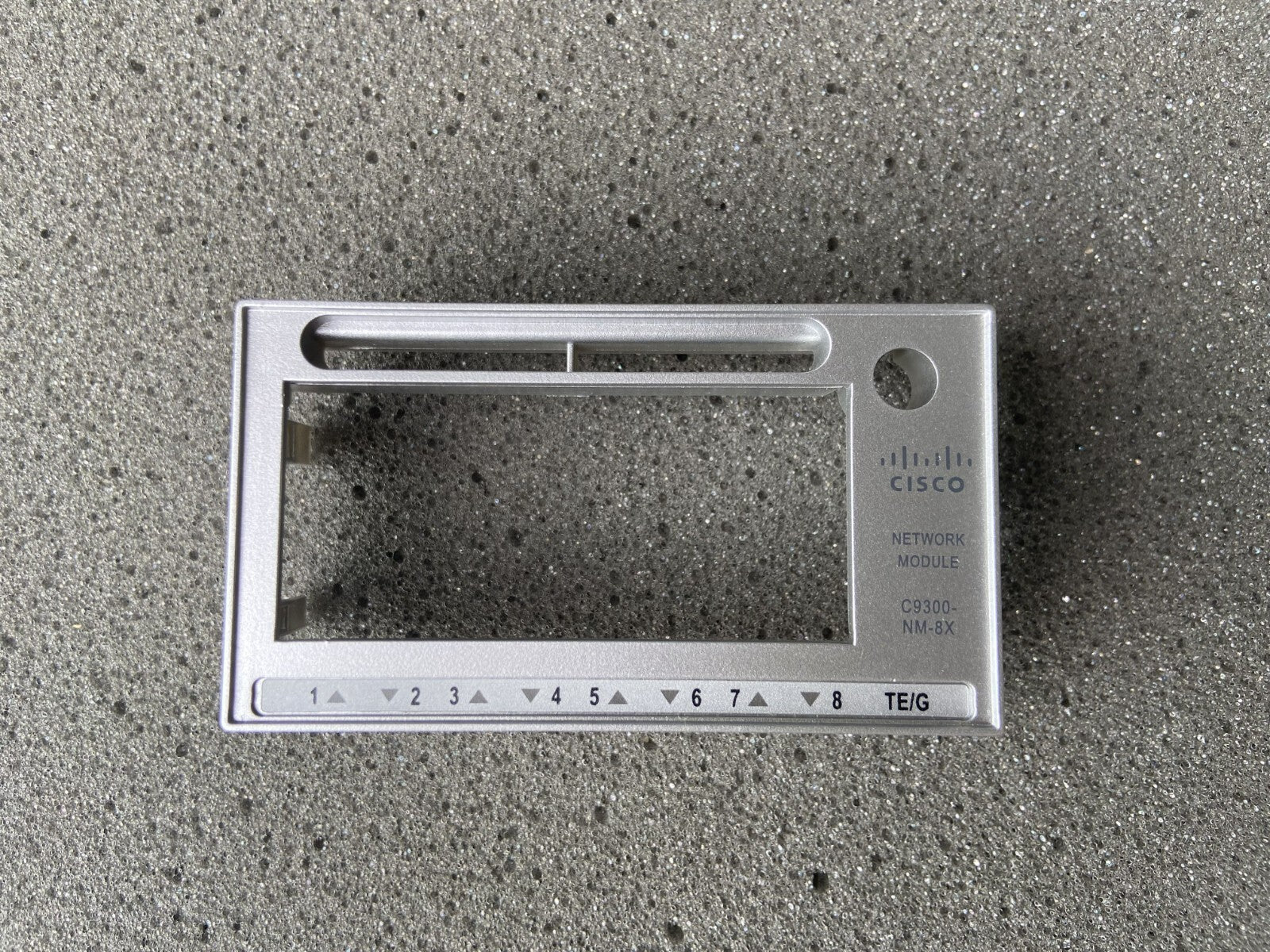 Frontal de Cisco C9300-NM-8X estilo antiguo para reemplazo