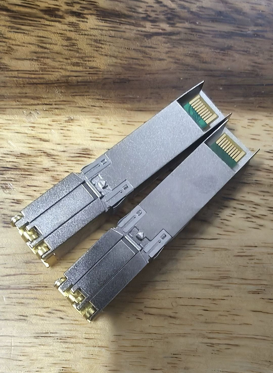 2pcs Fiberstore SFP-10G-T 30m 10GBASE-T SFP+ RJ45 Transceiver Good work