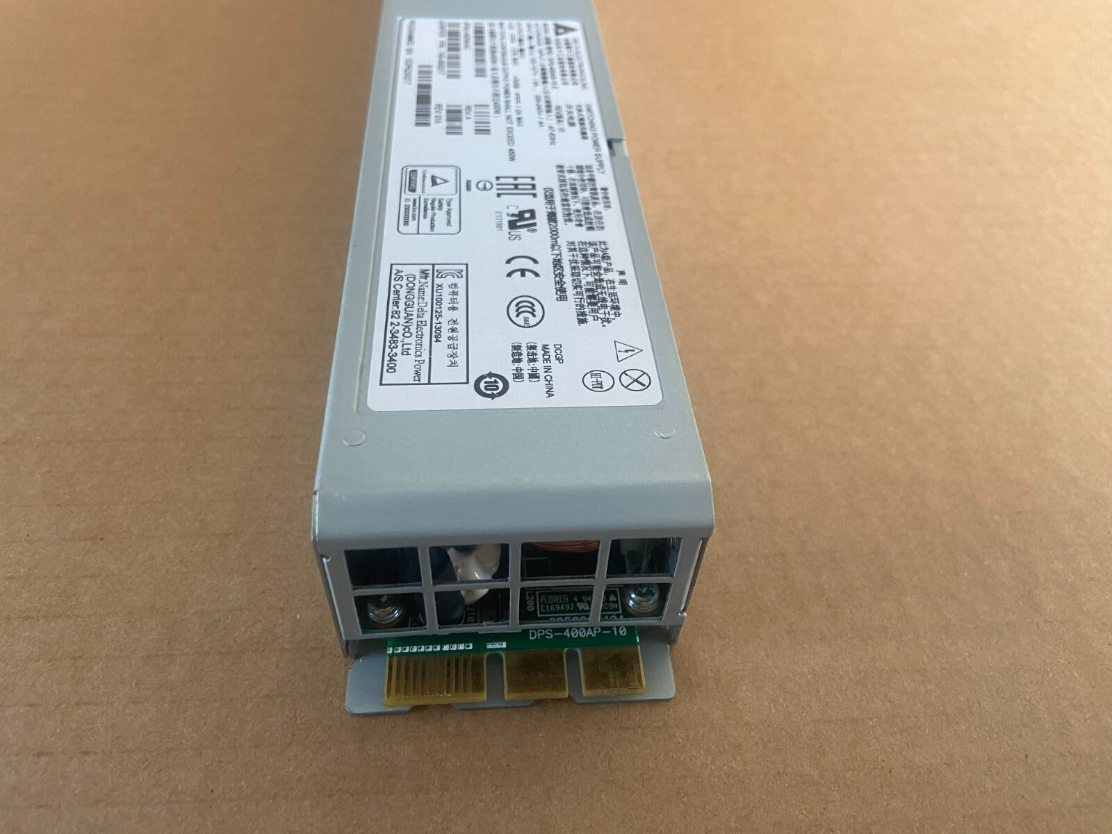 Juniper JPSU-400W-AC Fuente de alimentación Juniper de 400 W para SLIM 1U SRX1500 CA