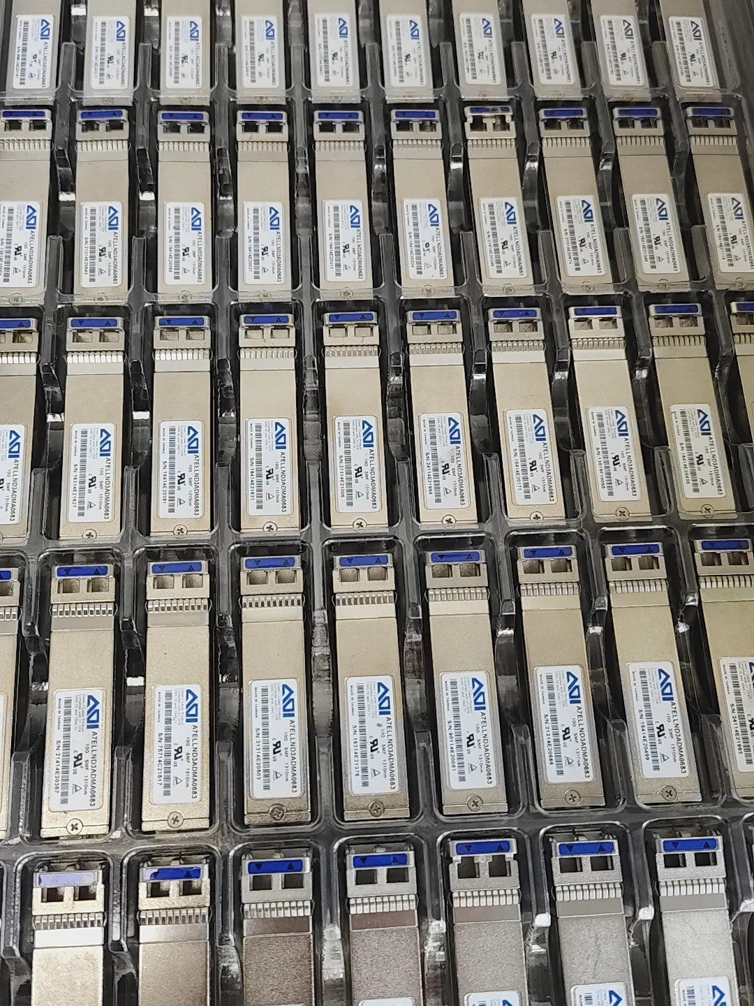 10 unidades | AOI A7EL-LND3-ADMA Transceptor SFP+ 10GBASE-LR Doble LC SMF 1310nm 10km