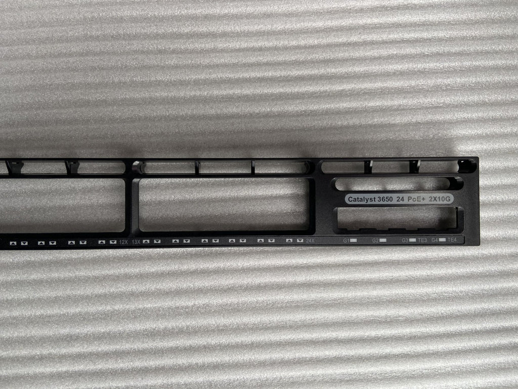 Cisco WS-C3650-24PD-L E 24 POE+ 2X10G Faceplate for replacement