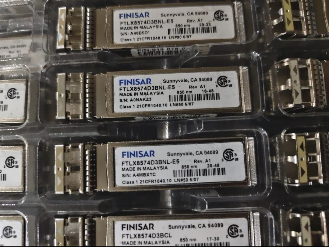 2pcs Genuine Finisar 10G FC SFP GBIC Transceiver FTLX8574D3BNL-E5 Module