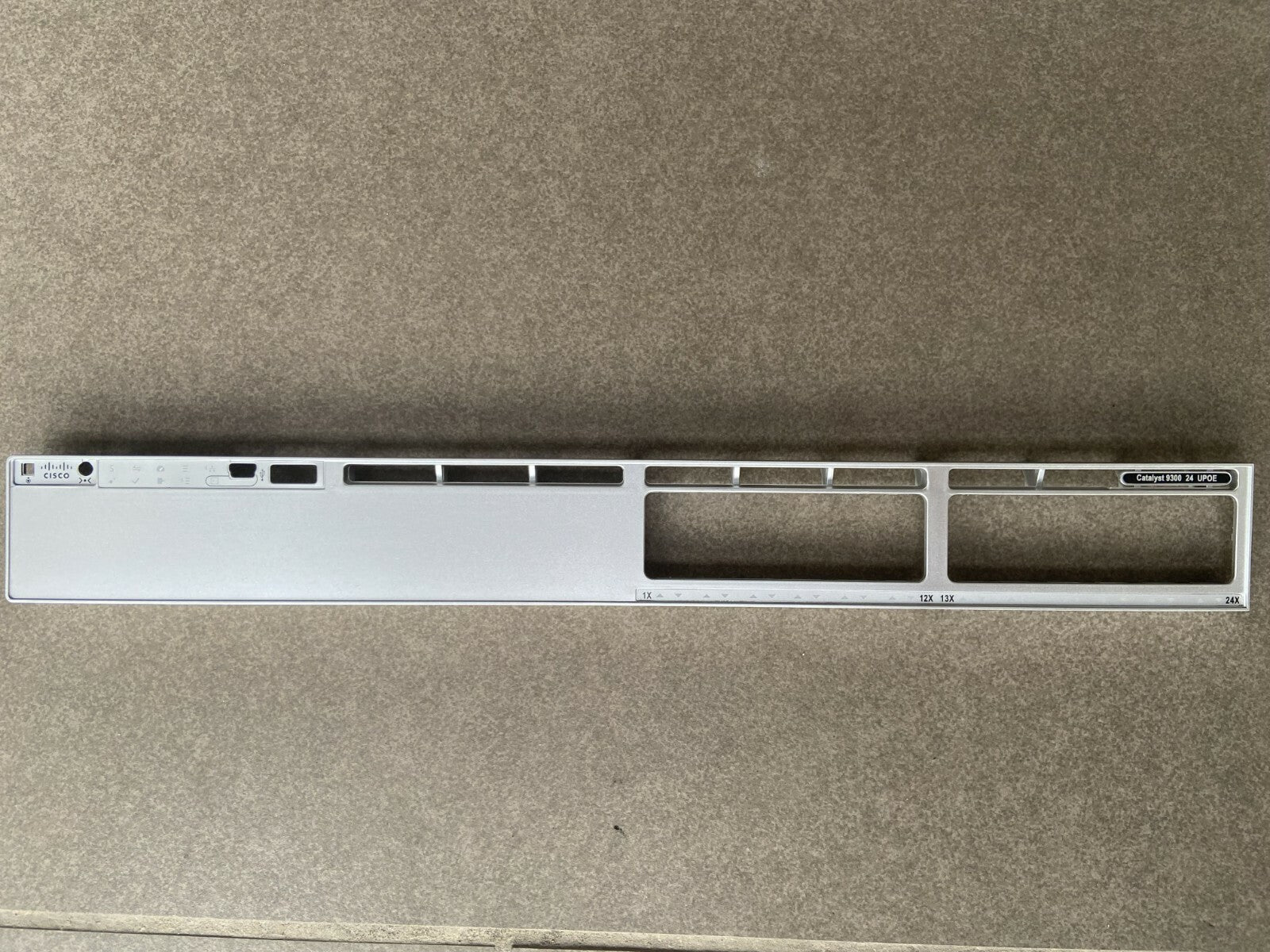 Cisco Catalyst C9300-24U-A C9300-24U-E 24 UPOE Faceplate for Replacement