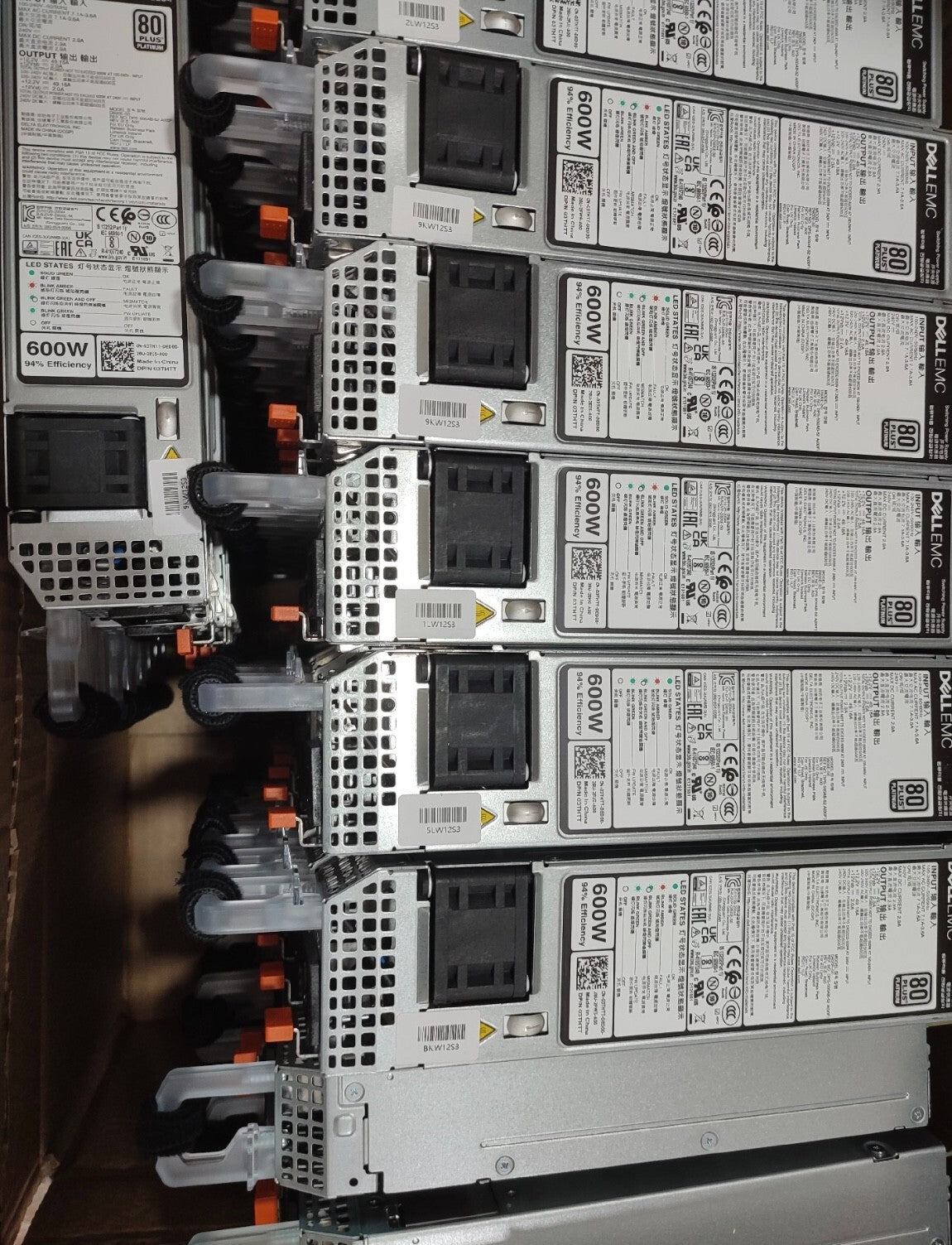 1x Dell D600E-S0/L600E-S1 600W Server Power Supply for R350/450/750 3THTT