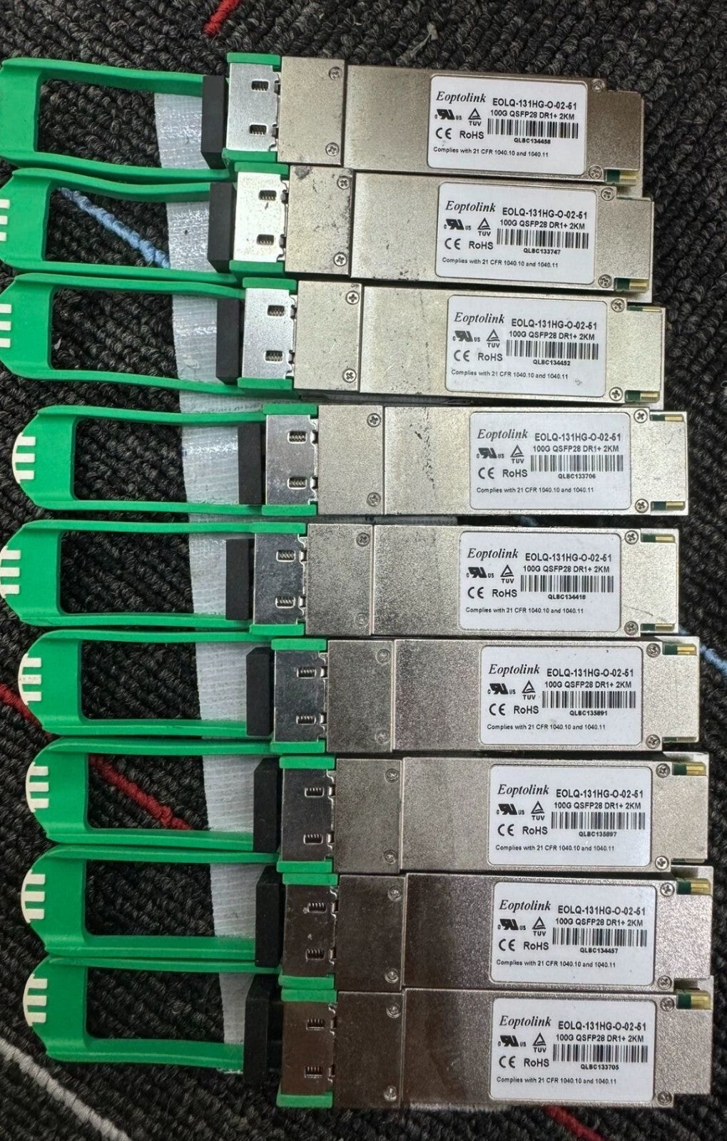 1 St. Eoptolink EOLQ-131HG-O-02-51 QSFP28 100G DR1+ 2KM Transceiver-Modul