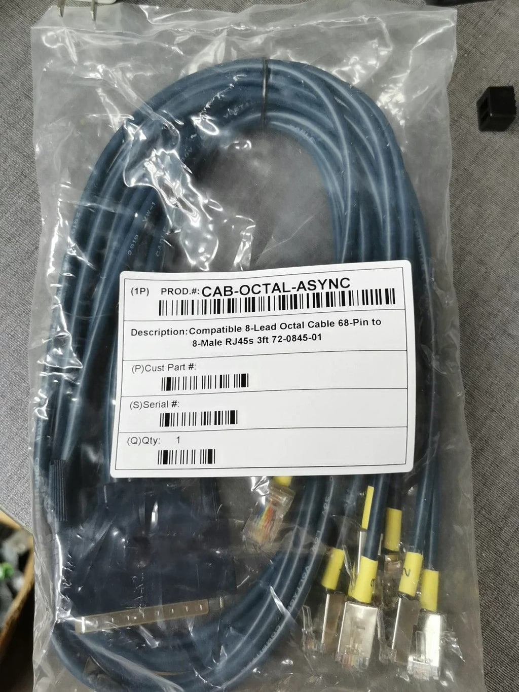 1pc CAB-OCTAL-ASYNC 1m for cisco 8-Lead