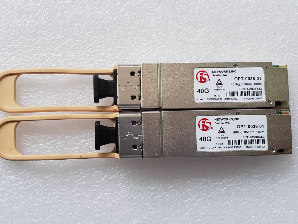 F5 Networks OPT-0036-01 F5-UPG-QSFP+ 40GBASE-SR4 100m QSFP+SR4 850nm Module 1PCS