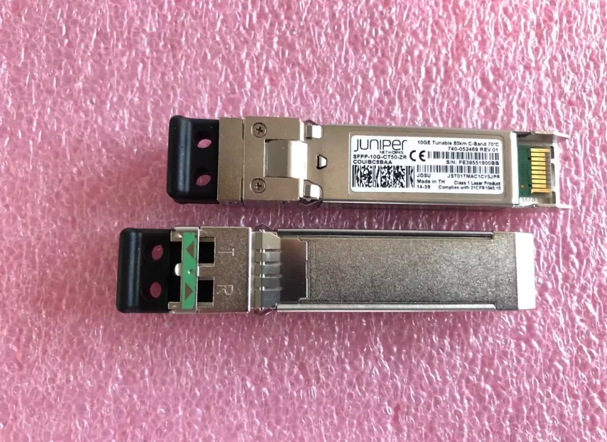 1PCS Juniper SFPP-10G-CT50-ZR 740-052469 SFP 10GE Tunable 80km C-Band COUIBC8BAA