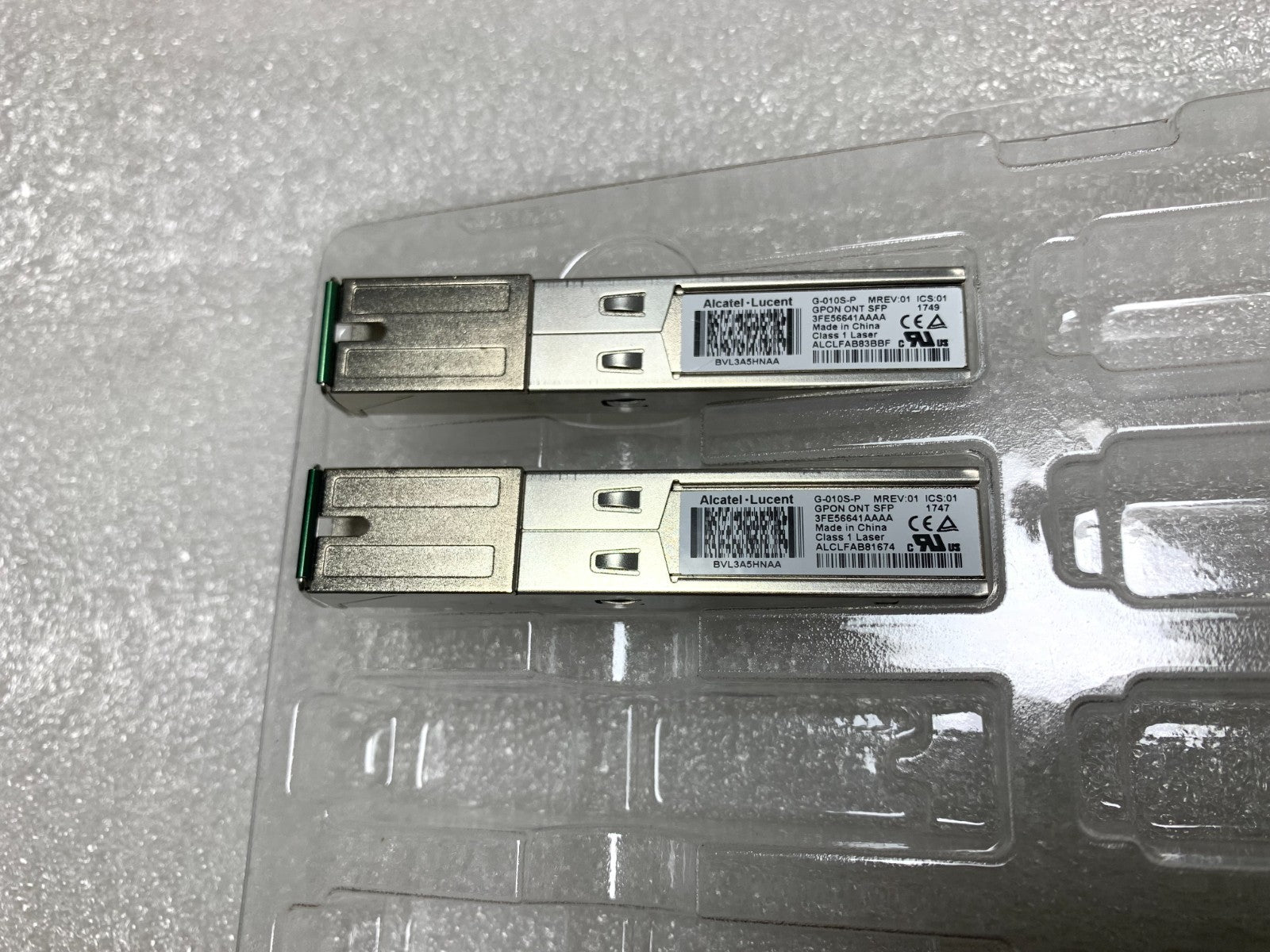 1PCS Genuine Alcatel-Lucent G-010S-P 3FE56641AAAA GPON ONT SFP Fiber Transceiver