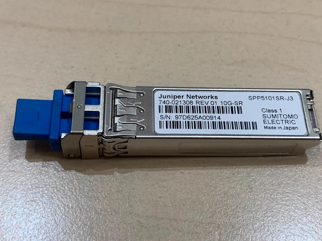 Lot of 10 Juniper EX-SFP-10GE-SR SFPP-10GE-SR 740-021308 SFP-10G-SR 850nm