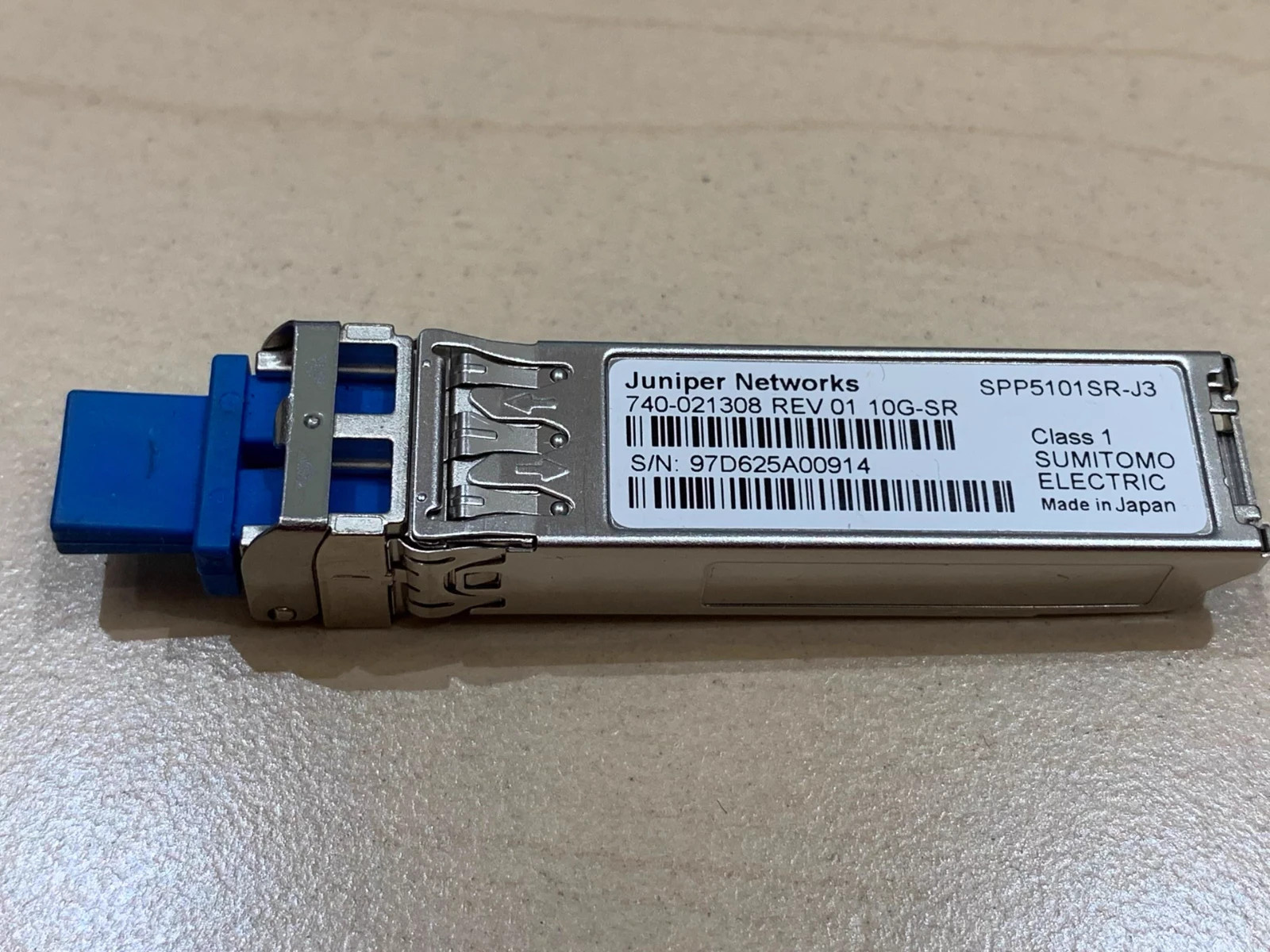 Lot of 10 Juniper EX-SFP-10GE-SR SFPP-10GE-SR 740-021308 SFP-10G-SR 850nm