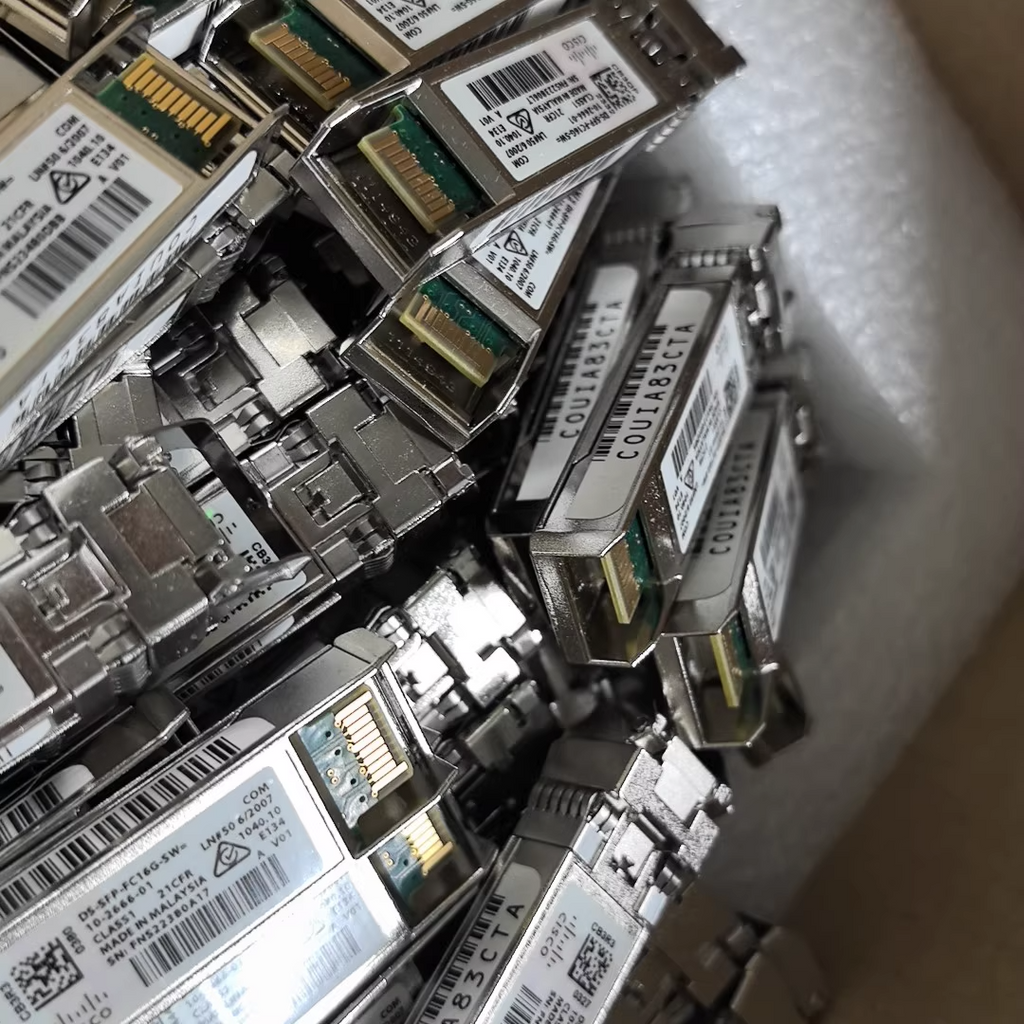 5PCS GENUINE Cisco 10-2666-01 DS-SFP-FC16G-SW= 16GB SFP+ SW 850nm MMF LC Module