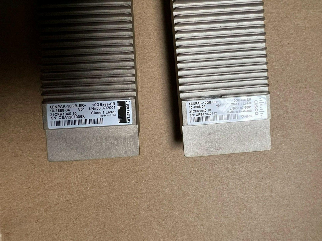 1 unidad GENUINO CISCO XENPAK-10GB-ER - MÓDULO XENPAK 10GBASE-ER 40KM